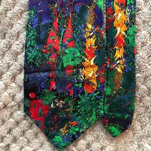 Jiang silk tie